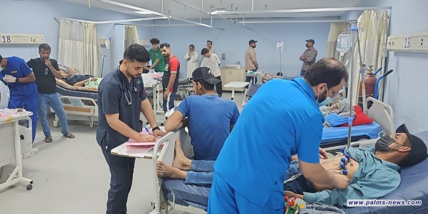 ليلة مغبرة في العراق تخلّف 2750 إصابة بالاختناق